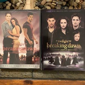 NIB The Twilight Saga. Breaking Dawn. Part 1 & 2